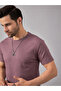 Men Purple Textured Knit T-Shirt - 4