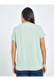 Green Floral Print Short Sleeve T-Shirt - 5