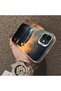 iPhone 12 Mini Compatible Hard Acrylic Back Silicone Edge Lens Protection Case - 4