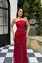 Valeria Guipure Lace Sheer Evening Dress 1181 - 4