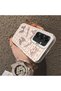 Samsung Galaxy S25 Compatible Hard Acrylic Back Silicone Edge Lens Protection Case - 4