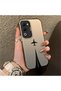 Oppo A5 4G/5G Compatible Hard Acrylic Back Silicone Edge Lens Protection Case - 2