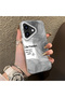 iPhone 16 Plus Compatible Hard Acrylic Back Silicone Edge Lens Protection Case - 2