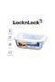 730ml Borosilicate Glass Rectangle Container, Airtight Lid, Oven, Microwave & Freezer Safe