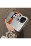 iPhone 11 Pro Compatible Hard Acrylic Back Silicone Edge Lens Protection Case - 4