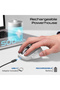 Silent Wireless Mouse, Triple Connectivity, RGB Lighting, OLED Display, 1600DPI Sensor, USB-C - 6