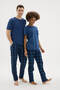 New Season Concept Women's and Men's 2-Piece Pajama Set Special for Couples - 6