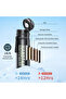 HandFan Water Bottle with Fan 24oz Blue Hot & Cold - 7