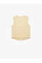 Cotton Lu Slim Fit Crew Neck Hibiscus Floral Print Tank Top - 4