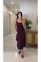 Minnisa Mürdüm Shirt Dress Set - 4