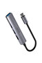 جهاز معدد الإرسال من النوع C إلى 4 منافذ 1XUSB 3.0 - 3XUSB 2.0 (H1208B) - 5