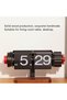 New F002 Flip Clock Modern Home and Office Decor - 5
