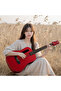 GS-X1 Signature Series Glossy Red – Portable Lava Style Guitar - 5