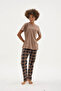 New Season Modal - Cotton Women's Stylish Design Pajama Set - 3