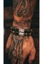 Charger 2Li Natural Stone Men's Bracelet Set Biker Men's Bracelet