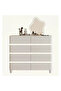 Elegant Smart Dressing Table with LED Mirror and Lights for Contemporary Living Spaces - 2