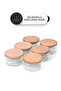 6-Piece Glass Breakfast Storage Container with Wooden Lid 415 Cc - Jam Bowl, Snack Bowl, Multi-Purpose Glass Box Set - 5