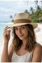 Alba Women's Panama Hat – Wide Brim Summer Hat for Women - 2