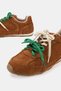 Women's Taba Suede Genuine Natural De Leather 6-41 Number Double Lace Snea Sneakers Kkabi - 4
