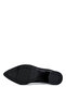 Women's Genuine Leather Black Heeled Shoes - 5