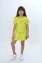 Girl's 2-Piece Garni Printed Shorts and Skirt Set