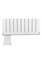 Adjustable Double Radiator Pipe Hiding Sleeve White – Honeycomb Pipe Covering Device