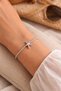 Zircon Stone Star Form Women's Bracelet with Shiny Stone Detail, Elegant Daily and Special Occasion Jewelry - 4