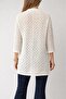 Knitted Cardigan Ecru - 2
