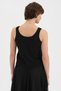 Women's Knitwear Knitted Sleeveless Design Athlete Blouse - 3