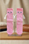 Hand-Holding Magnetic Socks, Friendship Socks, Cotton Single Pair - 3