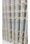 Luxury Tasseled Apartment Sheer Curtain Model 1E3Floor Pleated - 4