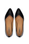 Women's Genuine Leather Black Heeled Shoes - 6