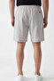 Crystal Torn Pocket Detail Men's Trousers Shorts - 4
