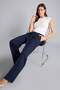 Wide Leg Zippered High Waist Trousers G8295Ax26Sp
