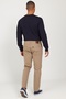 Extreme Motion Slim Fit Slim Fit Regular Waist Skinny Leg Stretchy Brown Men's Trousers - 7