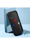 Oppo A55 4g Compatible Black Silicone Case Shockproof with Camera Protection - 2