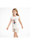 Girl's T-Shirt Digital Parrot Printed Sleeveless Stylish Design - 2