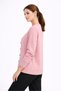 Women's Vita-251 Puli Long-Sleeved Knitwear Cardigan Pink - 2