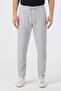 Men's Slim Fit Soft Fabric Stretch Fabric Double Leg Jogger Pants Gray - 4