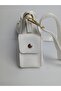 Women's White Mini Shoulder Bag - 3
