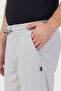 Men's Slim Fit Soft Fabric Stretch Fabric Double Leg Jogger Pants Gray - 5