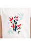 Girl's T-Shirt Digital Parrot Printed Sleeveless Stylish Design - 5