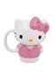 Hello Kitty 3D Sculpted Ceramic Mug 650ml – Cute Large Coffee & Tea Cup
