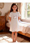 Girls Grey Sheep Print Nightdress - 3