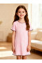 Girls Bow Print Ruffled Sleeve Nightdress - 7