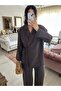 Crochet Detailed Tie-Detail Kimono Pants Set - 6