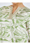 Green All Over Digital Print Jalabiya - 4