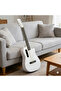 GS-X1 Signature Series Made Lava Style Guitars With a Combo Of Beginner Kit. (White) - 4