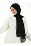 حجاب أسود سادة - 3