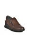 Brown Genuine Leather Women's Casual Shoes - 4